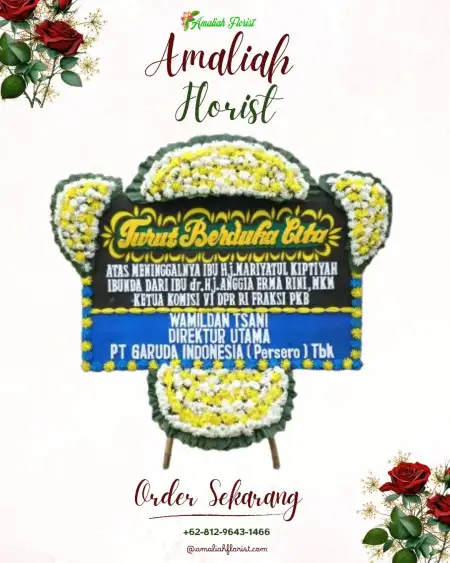 Papan Bunga Duka Krosok